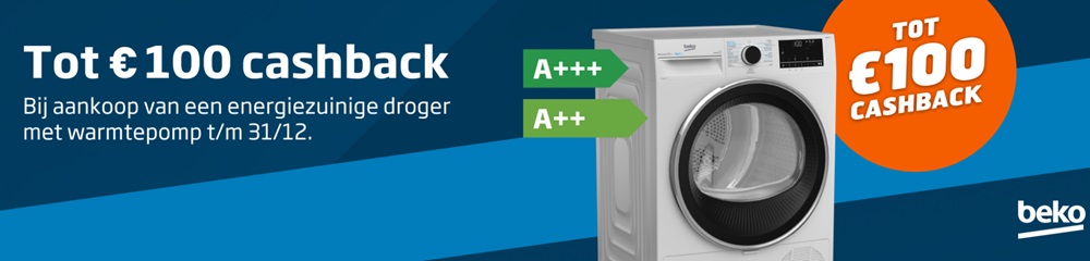 100 euro cashback bij RapiDry